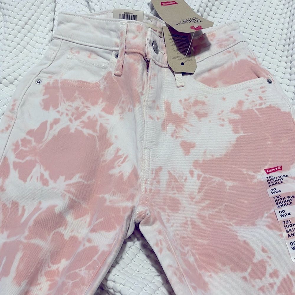 NWT- Levi’s - 00/24 & 2/26. 721 High rise skinny ankle - Picture 4 of 9